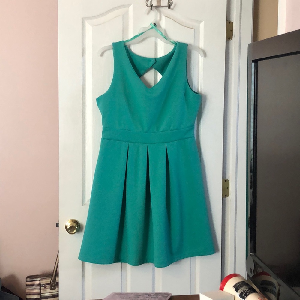 Green dress